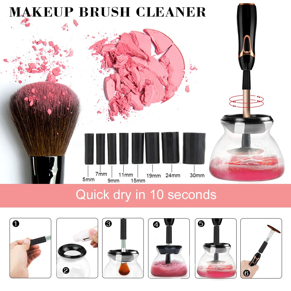 Rejeuna™ Makeup Brush Automatic  Cleaner and Dryer